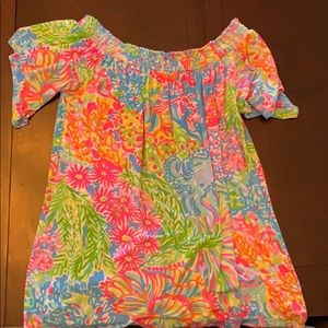 Lilly Pulitzer off the shoulder top